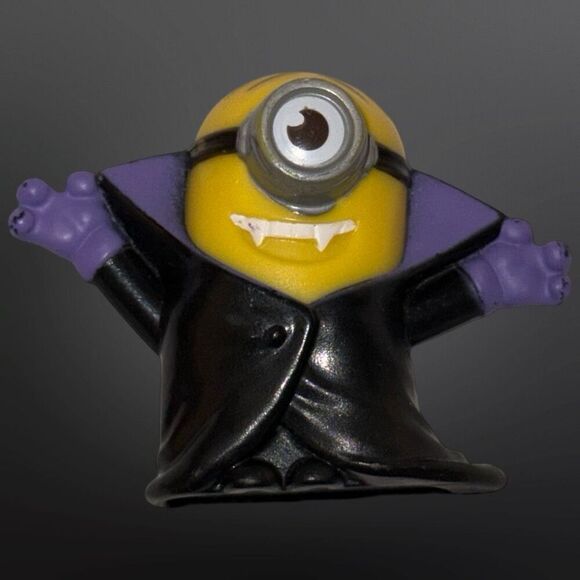 McDonald’s Happy Meal MINIONS Kevin Bob Meditation Vampire Lego Mini Figure - Picture 5 of 7
